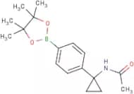 4-(1-Acetamidocyclopropyl)phenylboronic acid, pinacol ester