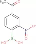 4-Acetyl-2-nitrophenylboronic acid