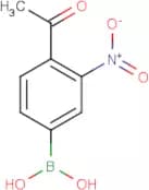 4-Acetyl-3-nitrophenylboronic acid