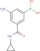 3-Amino-5-(cyclopropylcarbamoyl)phenylboronic acid
