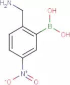 2-(Aminomethyl)-5-nitrophenylboronic acid