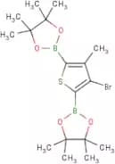 3-Bromo-4-methylthiophene-2,5-diboronic acid, pinacol ester