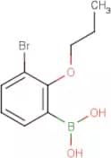 3-Bromo-2-propoxyphenylboronic acid