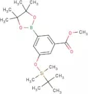3-(tert-Butyldimethylsilyloxy)-5-(methoxycarbonyl)phenylboronic acid, pinacol ester