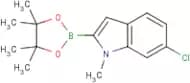 6-Chloro-1-methylindole-2-boronic acid, pinacol ester