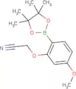 (2-Cyanomethoxy)-4-methoxyphenylboronic acid, pinacol ester