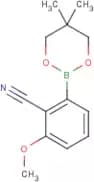 2-Cyano-3-methoxyphenylboronic acid neopentyl glycol ester