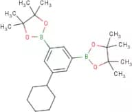 5-Cyclohexylphenylene-1,3-diboronic acid, pinacol ester
