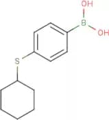 4-(Cyclohexylsulfanyl)phenylboronic acid