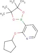 2-(Cyclopentyloxy)pyridine-3-boronic acid, pinacol ester