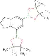 2,3-Dihydro-1H-indene-4,6-diboronic acid, pinacol ester
