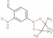 4-Formyl-3-nitrophenylboronic acid, pinacol ester