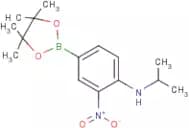 4-Isopropylamino-3-nitrophenylboronic acid, pinacol ester
