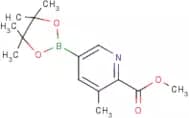 2-Methoxycarbonyl-3-methylpyridine-5-boronic acid, pinacol ester
