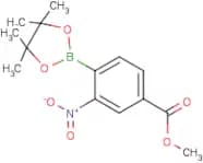 4-Methoxycarbonyl-2-nitrophenylboronic acid, pinacol ester
