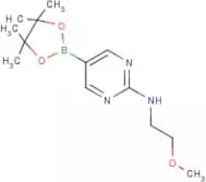 2-(2-Methoxyethylamino)pyrimidine-5-boronic acid, pinacol ester