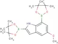 5-Methoxyindole--2,7-diboronic acid, pinacol ester