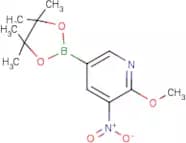 2-Methoxy-3-nitro-5-(4,4,5,5-tetramethyl-1,3,2-dioxaborolan-2-yl)-pyridine