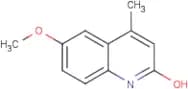 2-Hydroxy-6-methoxy-4-methylquinoline