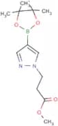 Methyl 3-(4-(4,4,5,5-tetramethyl-1,3,2-dioxaborolan-2-yl)-1H-pyrazol-1-yl)propanoate