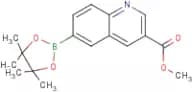 Methyl 6-(4,4,5,5-tetramethyl-1,3,2-dioxaborolan-2-yl)quinoline-3-carboxylate