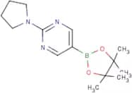 2-Pyrrolidinopyrimidine-5-boronic acid, pinacol ester