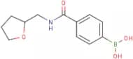 4-((Tetrahydrofuran-2-yl)methylcarbamoyl)phenylboronic acid