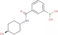 3-(trans-4-Hydroxycyclohexylcarbamoyl)phenylboronic acid