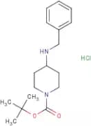4-(Benzylamino)piperidine hydrochloride, N1-BOC protected