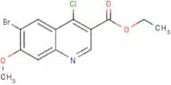 Ethyl 6-bromo-4-chloro-7-methoxyquinoline-3-carboxylate