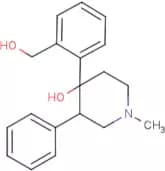 4-(2-(Hydroxymethyl)phenyl)-1-methyl-3-phenylpiperidin-4-ol
