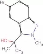 2-(5-Bromo-2-methyl-2H-indazol-3-yl)propan-2-ol