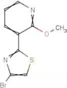 4-Bromo-2-(2-methoxypyridin-3-yl)thiazole