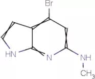 4-Bromo-N-methyl-1H-pyrrolo[2,3-b]pyridin-6-amine
