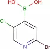 2-Bromo-5-chloropyridine-4-boronic acid