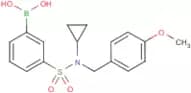 3-[N-Cyclopropyl-N-(4-methoxybenzyl)sulphamoyl]benzeneboronic acid
