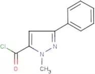 1-Methyl-3-phenyl-1H-pyrazole-5-carbonyl chloride