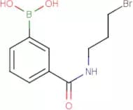 3-(3-Bromopropylcarbamoyl)benzeneboronic acid