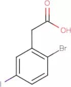 2-Bromo-5-iodophenylacetic acid