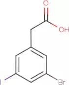 3-Bromo-5-iodophenylacetic acid