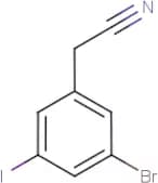 3-Bromo-5-iodophenylacetonitrile