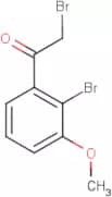 2-Bromo-3-methoxyphenacyl bromide