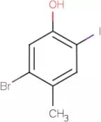 5-Bromo-2-iodo-4-methylphenol