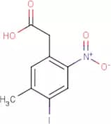 4-Iodo-5-methyl-2-nitrophenylacetic acid