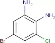 5-Bromo-3-chlorobenzene-1,2-diamine