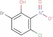 6-Bromo-3-chloro-2-nitrophenol