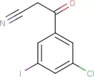 3-Chloro-5-iodobenzoylacetonitrile