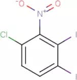 6-Chloro-2,3-diiodonitrobenzene