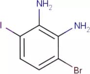 3-Bromo-6-iodobenzene-1,2-diamine