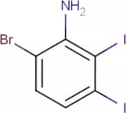 6-Bromo-2,3-diiodoaniline